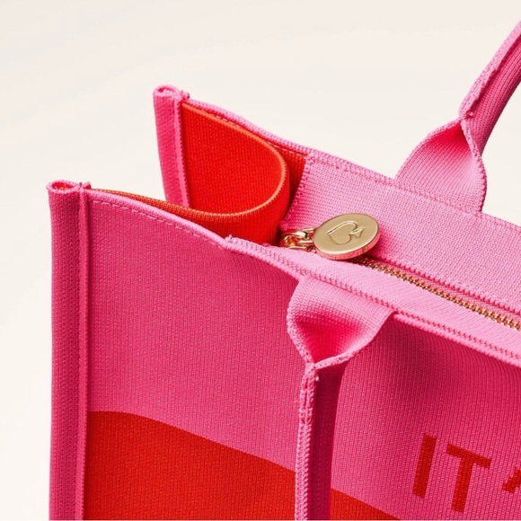 Colorblock Knit Tote Bag - kate spade new york x Target Pink/Red - Picture 4 of 4